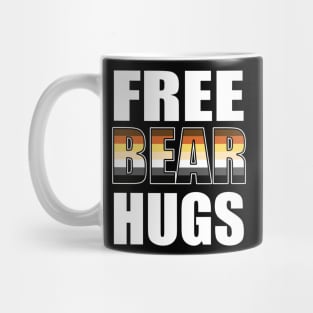 Free Bear Hugs LGBTQ Mug